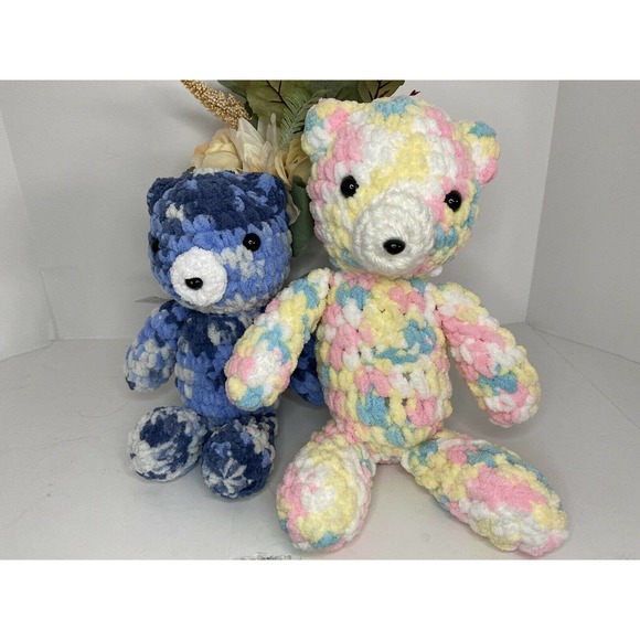 Simple Creations Siblings Decorative Stuffed Animal Crochet - Picture 1 of 3